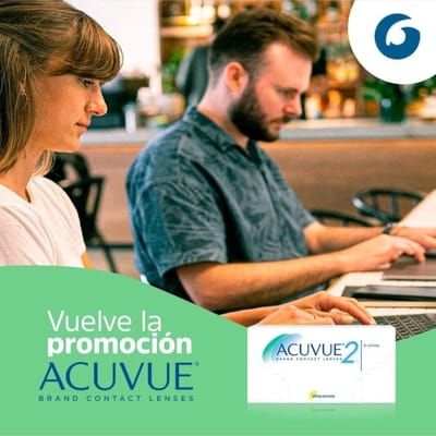 Lentes de contacto acuvue 2 en promoción