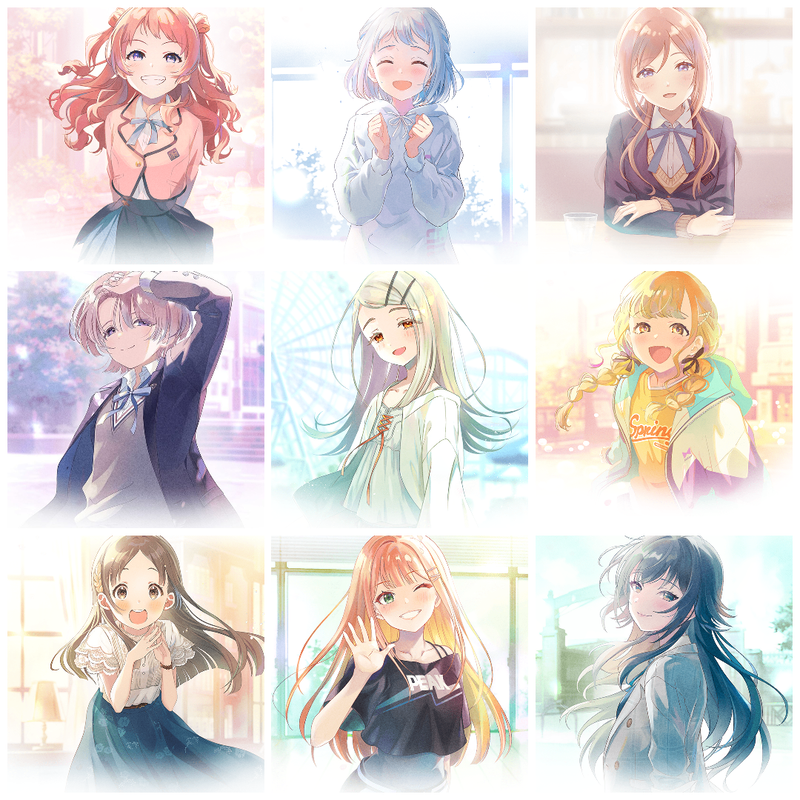 Les images et illustrations de Gakuen iDOLM@STER