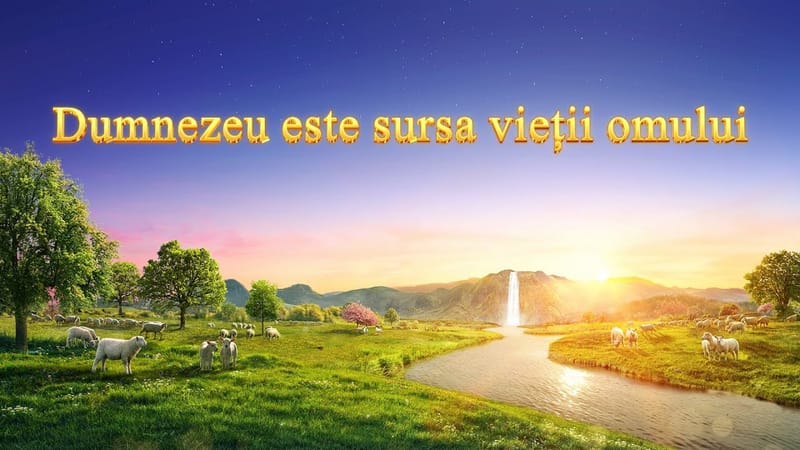 Dumnezeu este sursa vieții omului