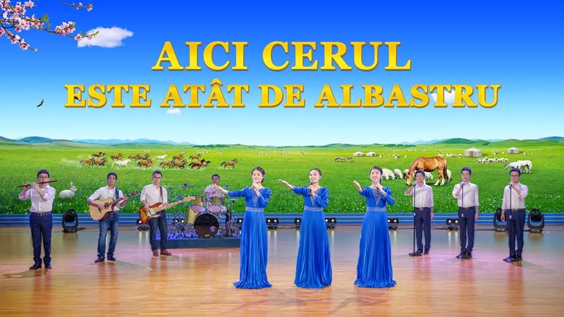 Aici cerul este atât de albastru