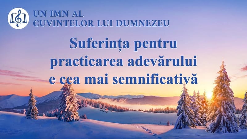 Cantari crestine 2020 „Suferința pentru practicarea adevărului e cea mai semnificativă”