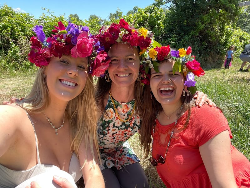 Summer Solstice Flower Crown Making