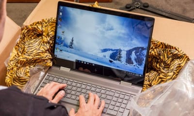 How to set up an HP laptop for the very first time?