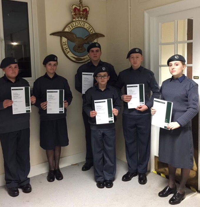 1334 (Manningtree) Sqn Air CadetsComplete St Johns Youth First Aid Course 2017