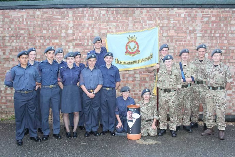 Time Capsule reached 1334 Manningtree Squadron