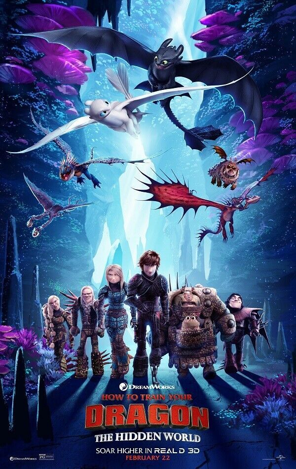 הדרקון הראשון שלי 3: העולם הנסתר / How to Train Your Dragon: The Hidden World