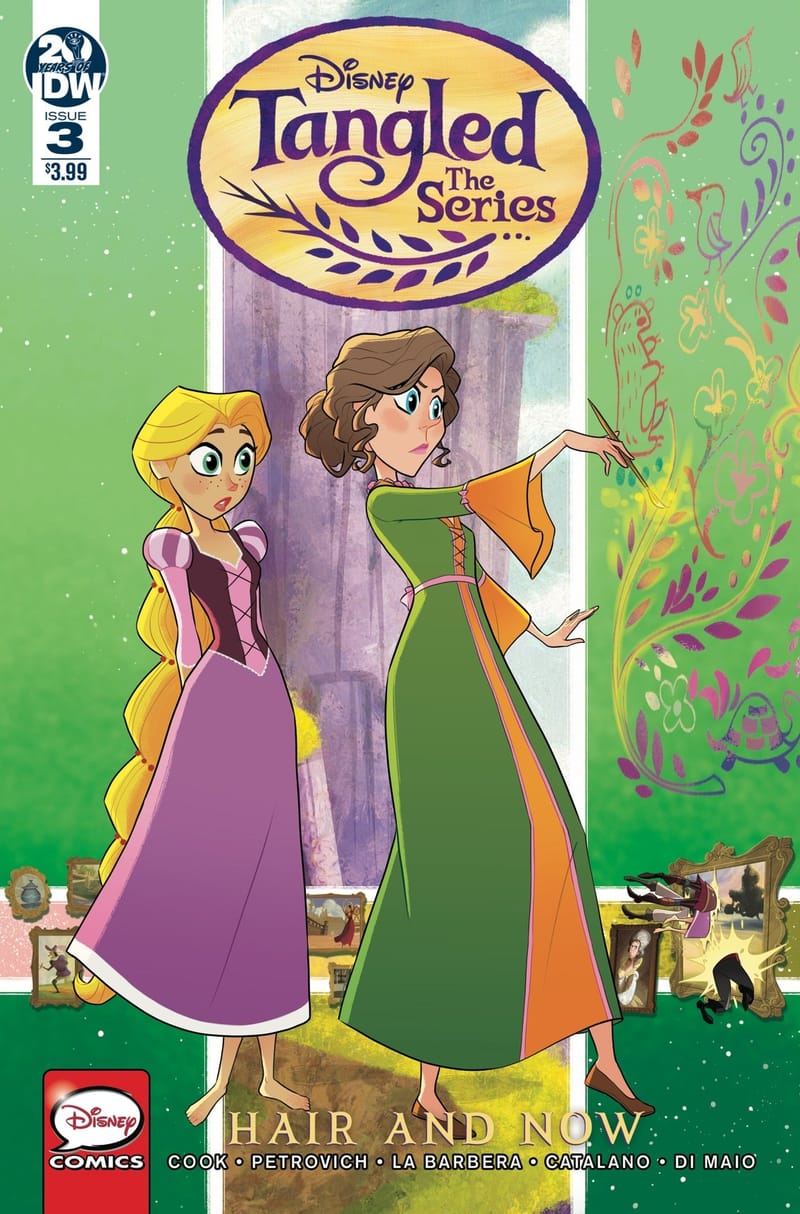tangled the series comic