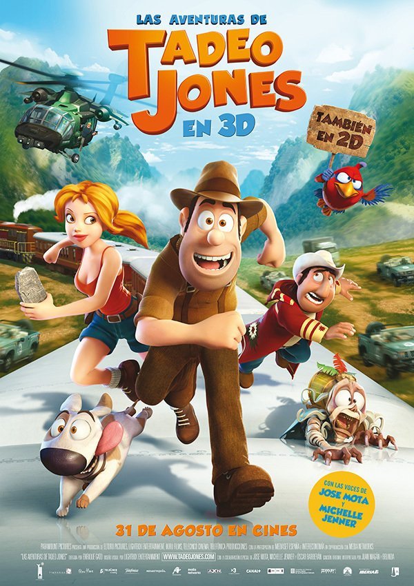 טד החוקר המבולבל / Las aventuras de Tadeo Jones
