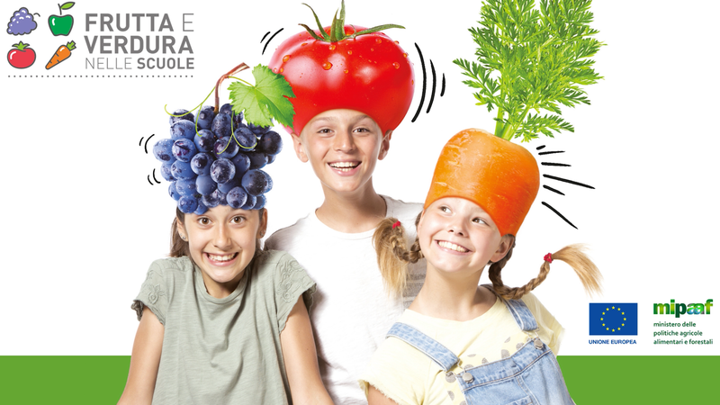 FRUTTA E VERDURE NELLE SCUOLE