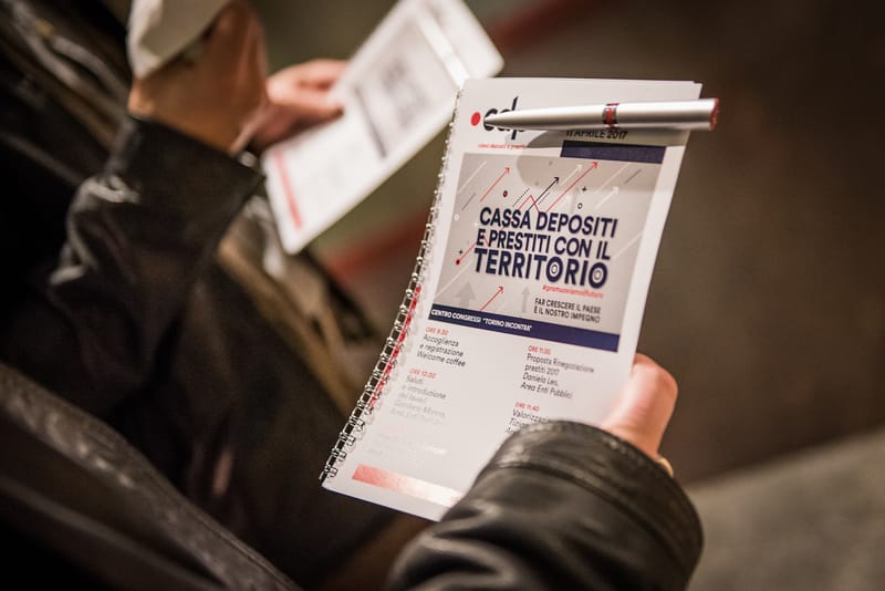 CASSA DEPOSITO E PRESTITI CON IL TERRITORIO. TORINO.