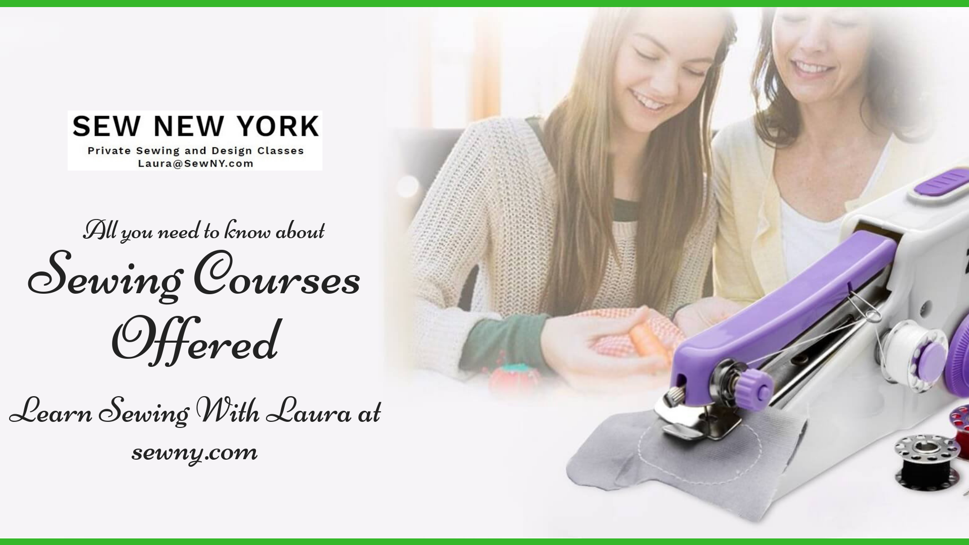 All you need to know about Sewing Courses offered