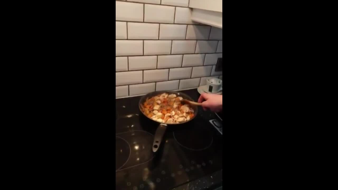 9) Put in Beef Stock, Chopped Tomatoes and Season to Taste