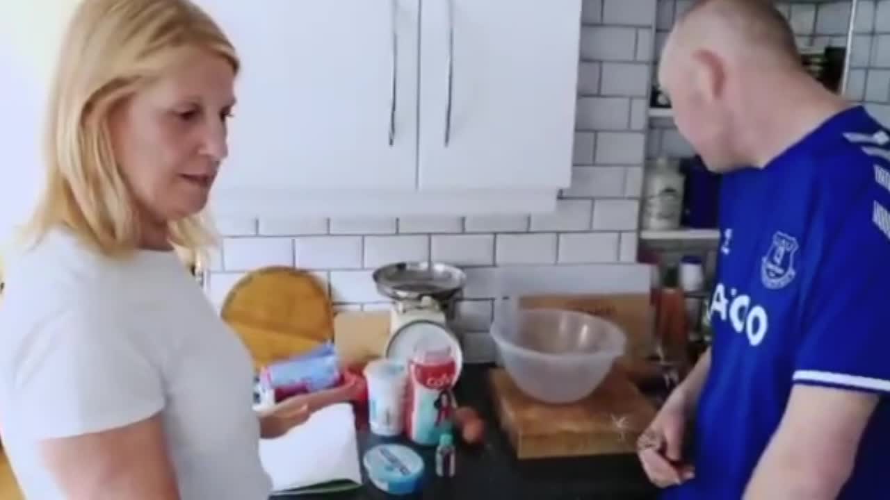 06) Whisk Cheese and Yogurt into a Large Bowl