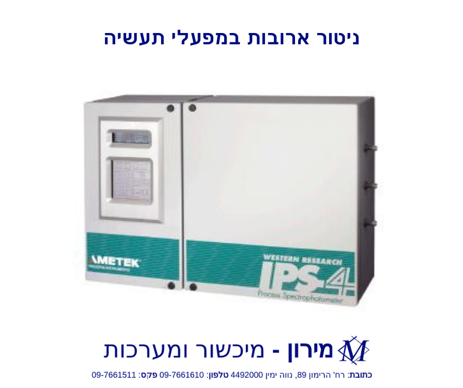 ניטור ארובות במפעלי תעשיה