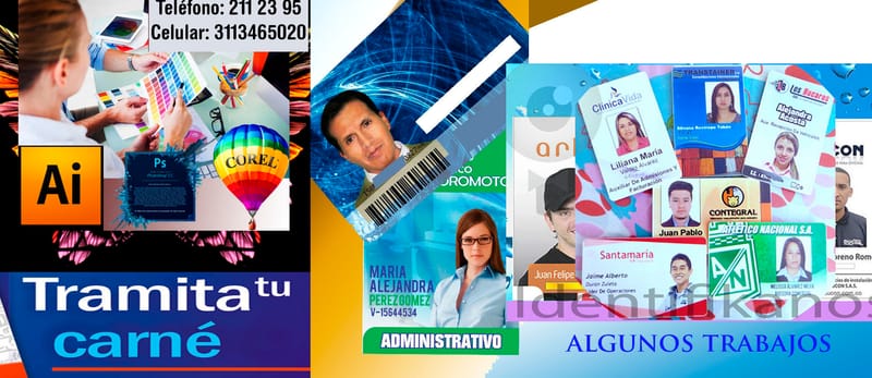 DISEÑO DE LOGOS Y CARNETS