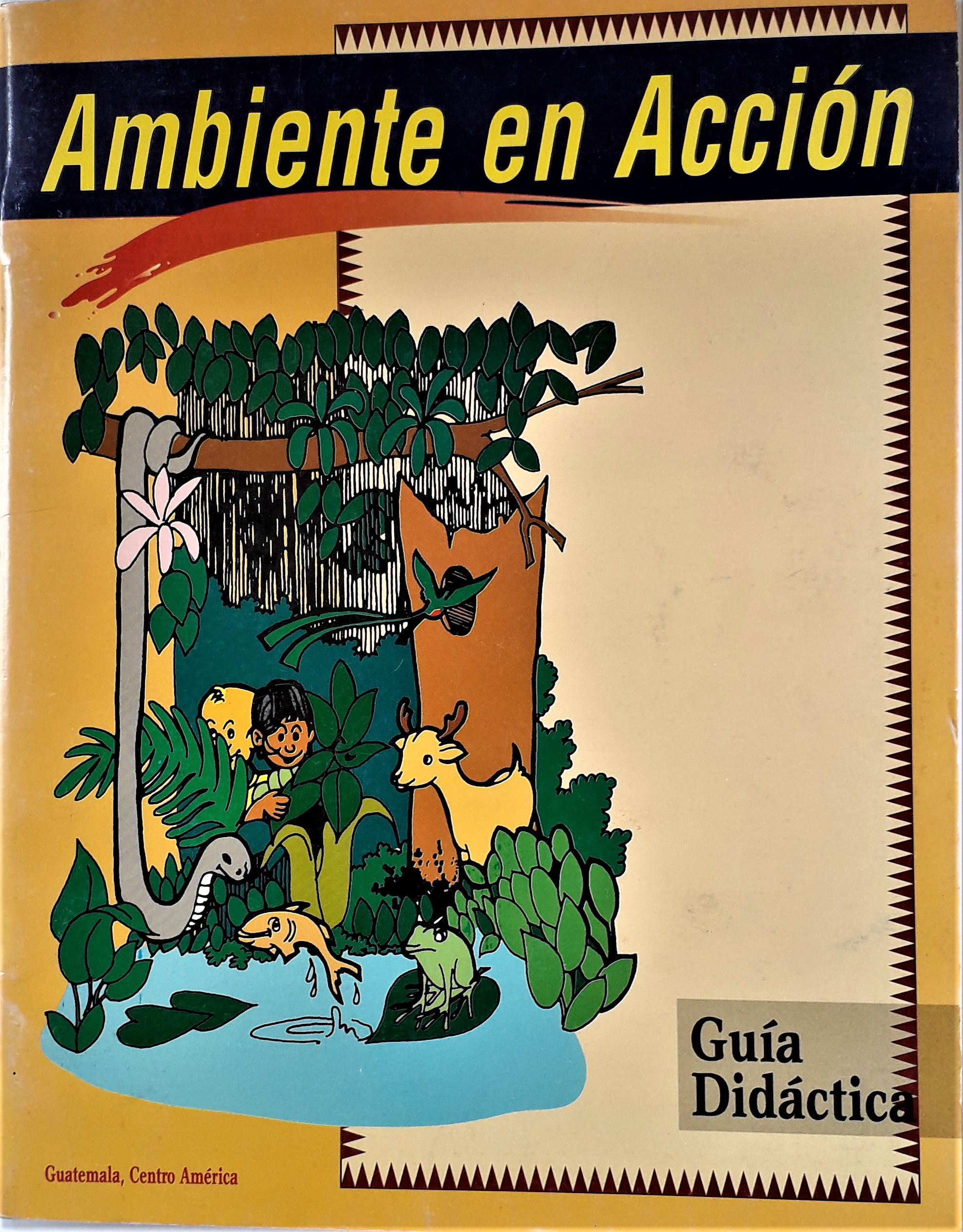 Ambiente en acción, guía didáctica para Guatemala