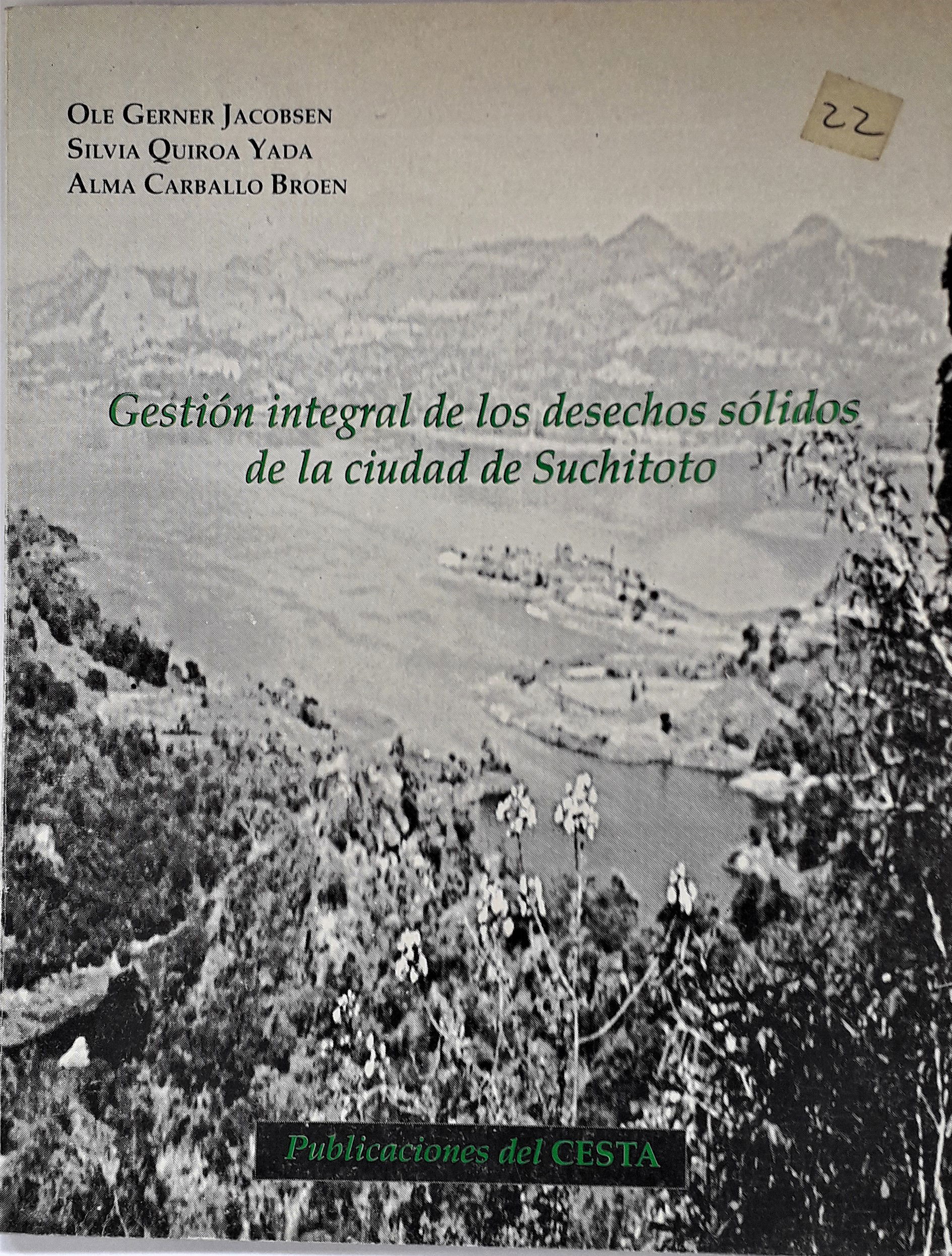 Gestión integral de los desechos sólidos de la ciudad de Suchitoto