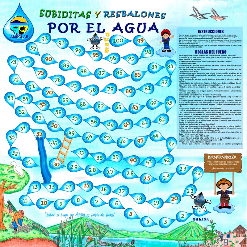 SUBIDITAS Y REBALONES POR EL AGUA