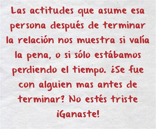Terminó... ¿y no lo sabías?