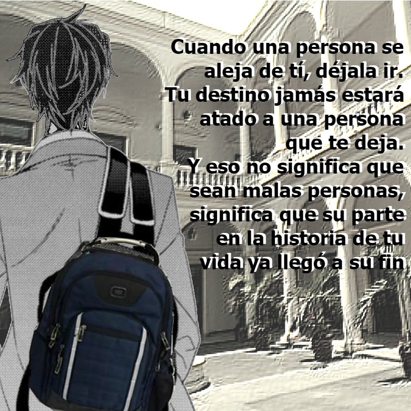 Una historia de amor que inició con una mochila azul