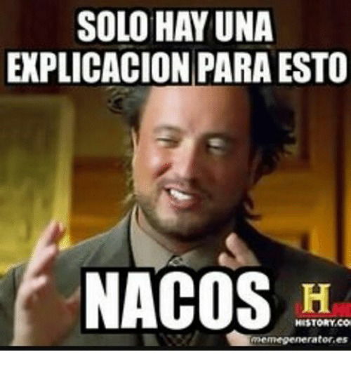 No seas naco...
