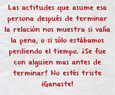 Terminó... ¿y no lo sabías?