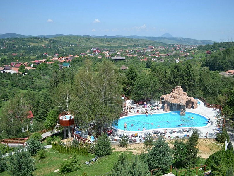 Piscina exterioara Club Vila Bran