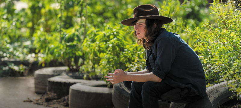 Q&A: CHANDLER RIGGS FALA SOBRE O EPISÓDIO  7X09 – 'Rock in the Road'.