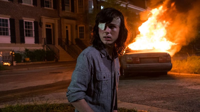 8x08: Chandler Riggs fala sobre a morte de seu personagem e se despede dos fãs.