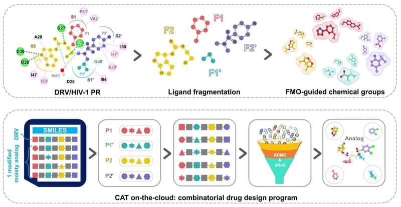 FMO‑Guided Design of Darunavir Analogs as HIV‑1 Protease Inhibitors