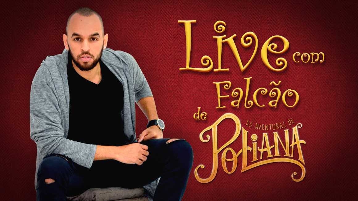 Flacão invade a live de As Aventuras de Poliana nesta Quinta