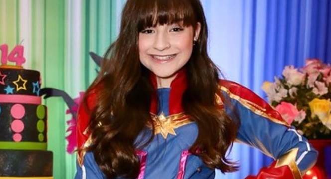 Sophia Valverde, a Poliana, comemora aniversário com festa a fantasia recheada de famosos