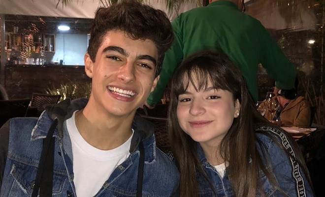 Sophia Valverde, a Poliana, passa o Domingo com o namorado veja como foi