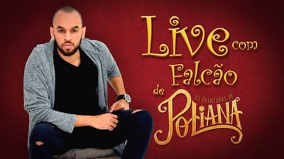 Flacão invade a live de As Aventuras de Poliana nesta Quinta