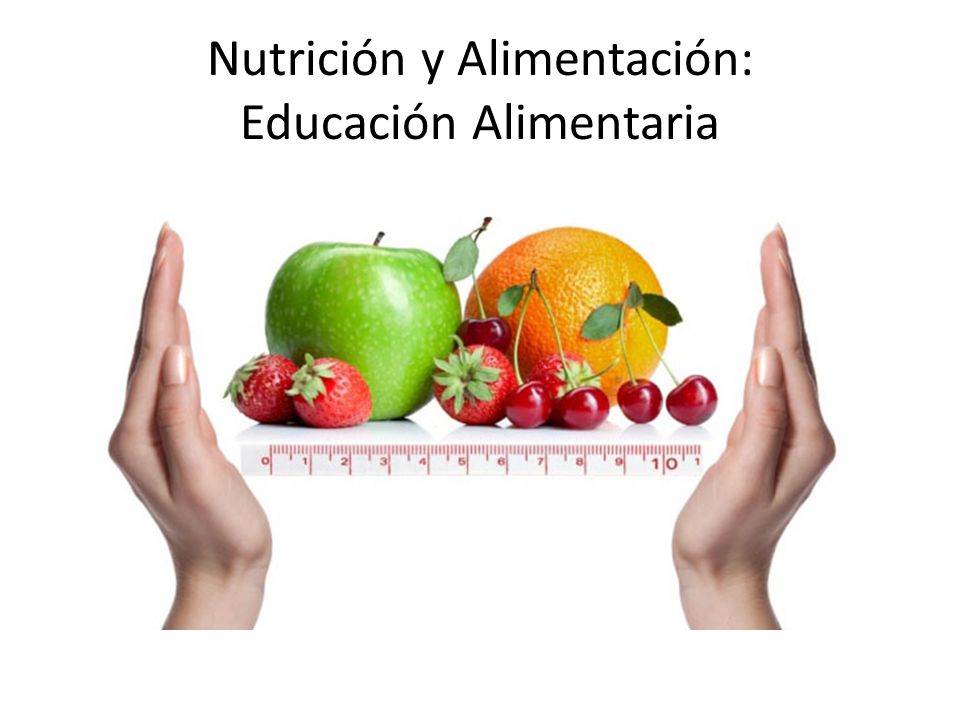 EDUCACIÓN NUTRICIONAL