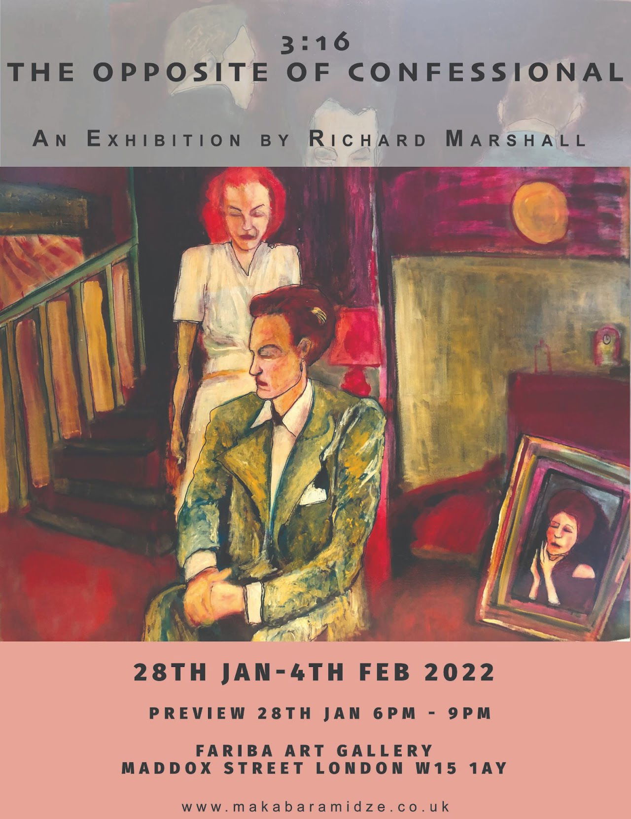 New Exhibition at the Fariba Gallery. Friday 28th January - Friday 4th February.