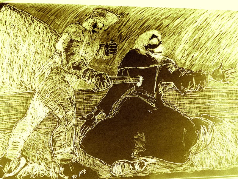 Coronavirus pics 16:  Disasters of War