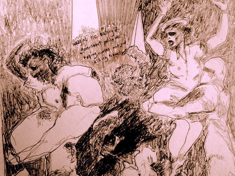 Disasters of Covid War Exhibition: No PPE (Lest We Forget)