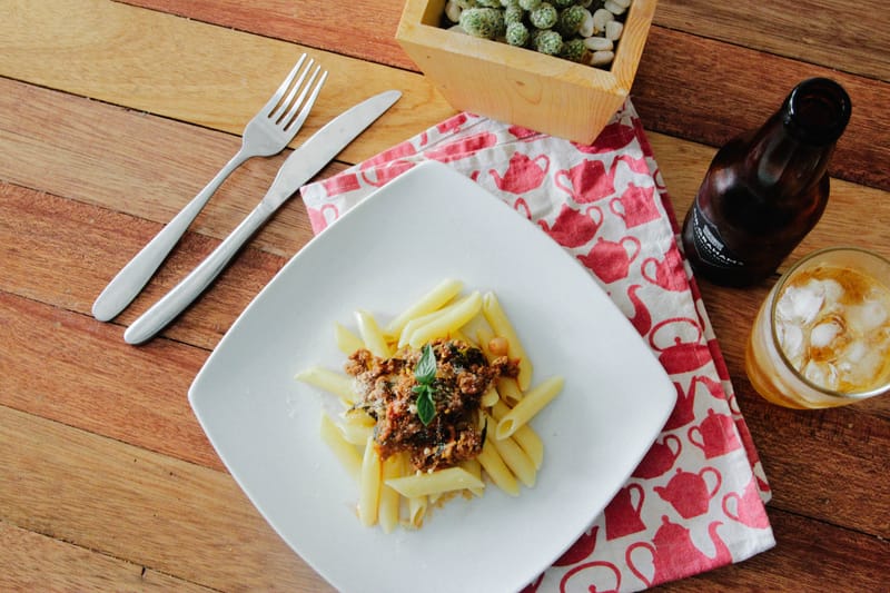 Tagliatelle à la bolognaise