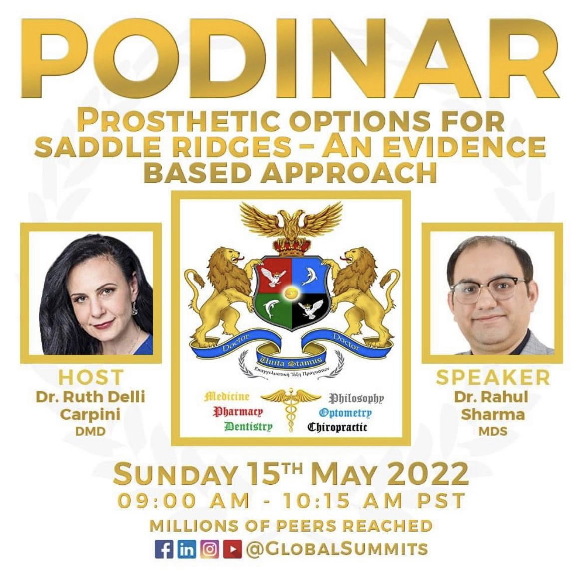 Prosthetic solutions for posterior saddle ridges - An evidence based approach - Top 100doc -USA