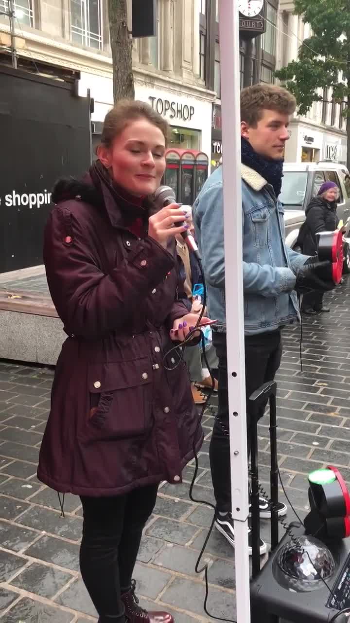 Solo singing for The Royal British Legion, Liverpool