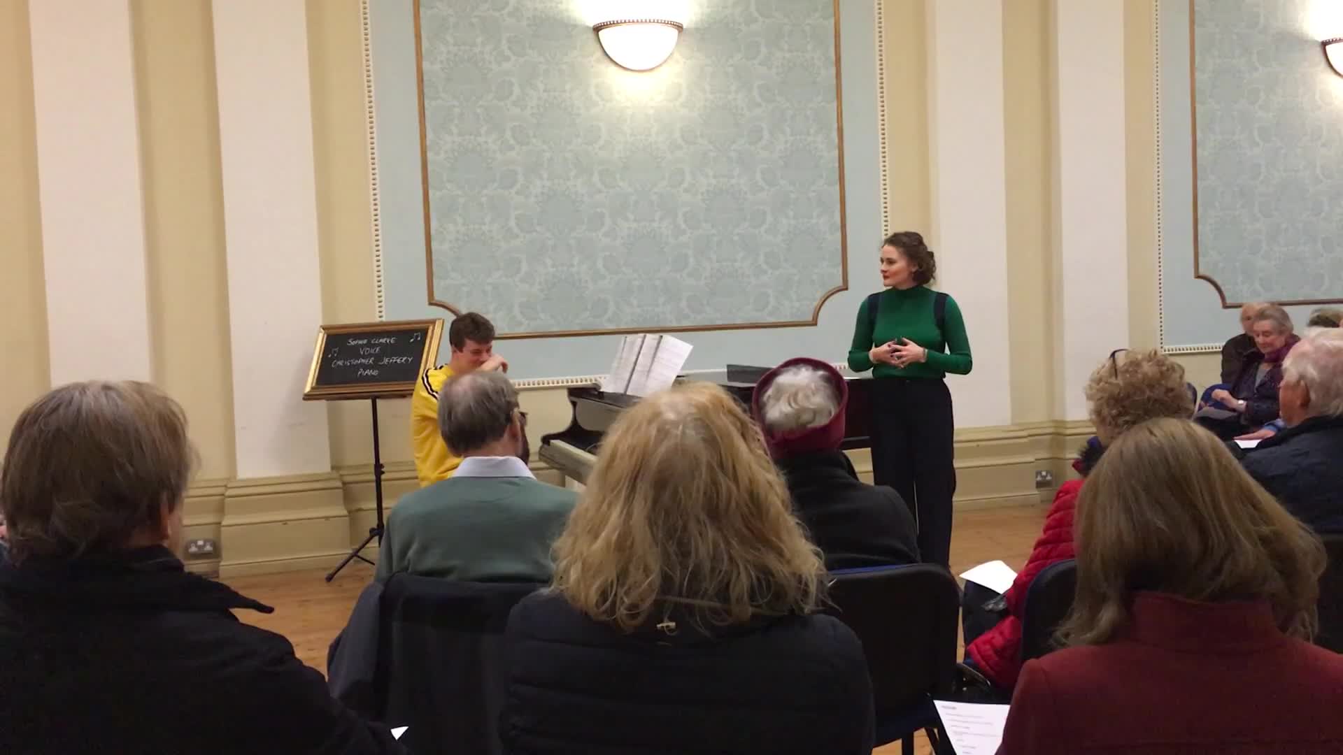 Solo Concert at Faversham Assembly Rooms (short clip)
