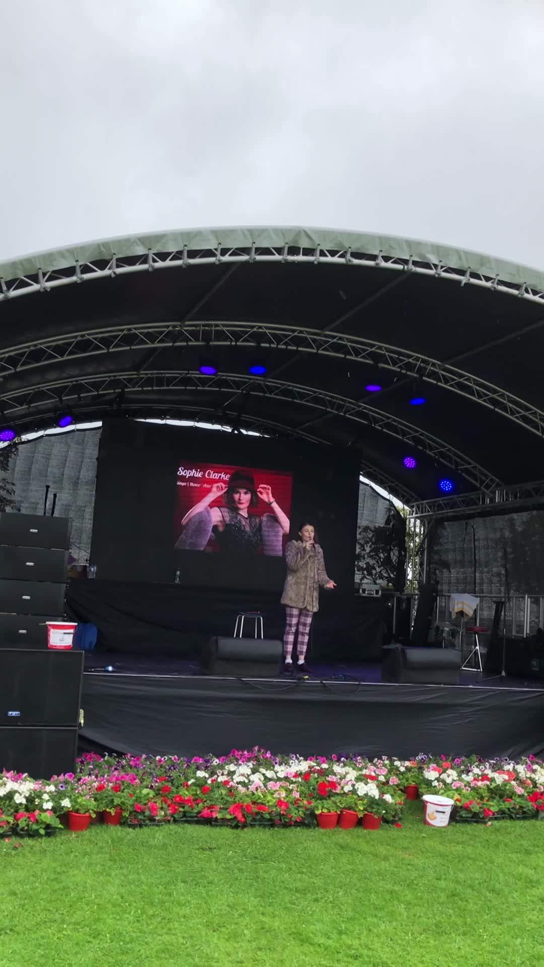 Performing 'Bring Him Home' from Les Miserables as Guest Soloist for the 90th Southport Flower Show