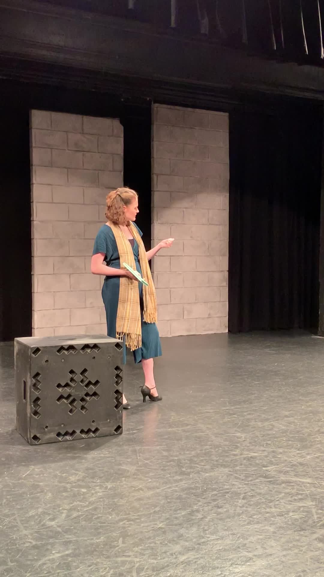 Performing 'Never' from On The Twentieth Century for my final performance at The American Academy Of Dramatic Arts Summer 2019