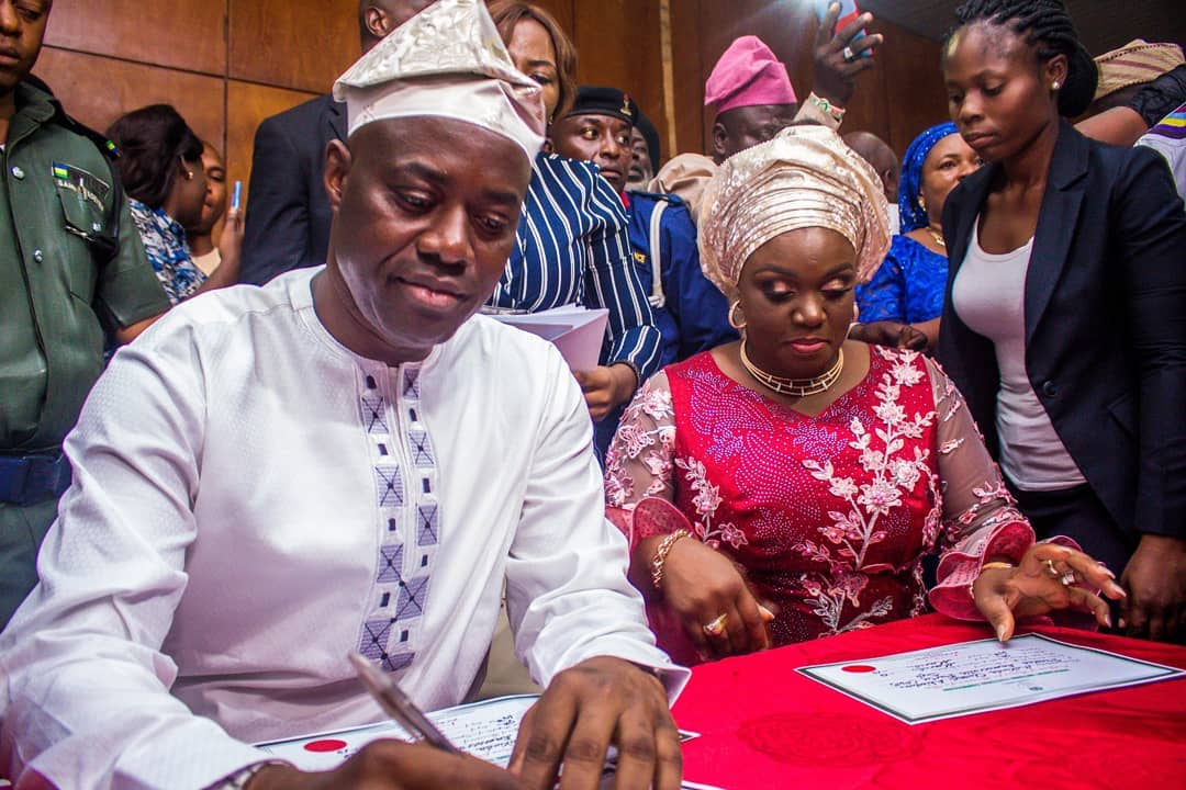 Oyo state Governor-elect receives certificate of Return - Photos