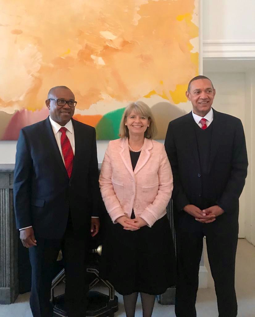 Ben Bruce And Peter Obi In London