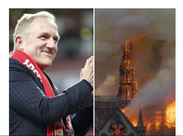 French billionaire and his family pledge millions of Euros to help rebuild Notre-Dame Cathedral
