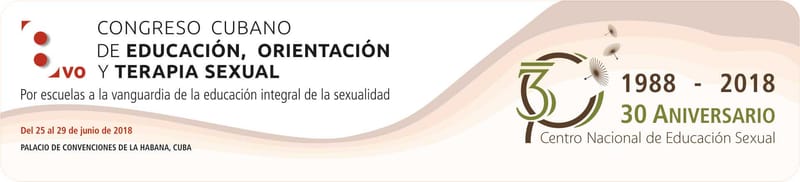 CONGRESO CUBANO DE EDUCACIÓN, ORIENTACIÓN Y TERAPIA SEXUAL.