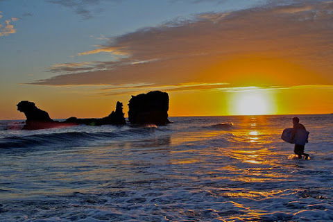 Playa El Tunco.