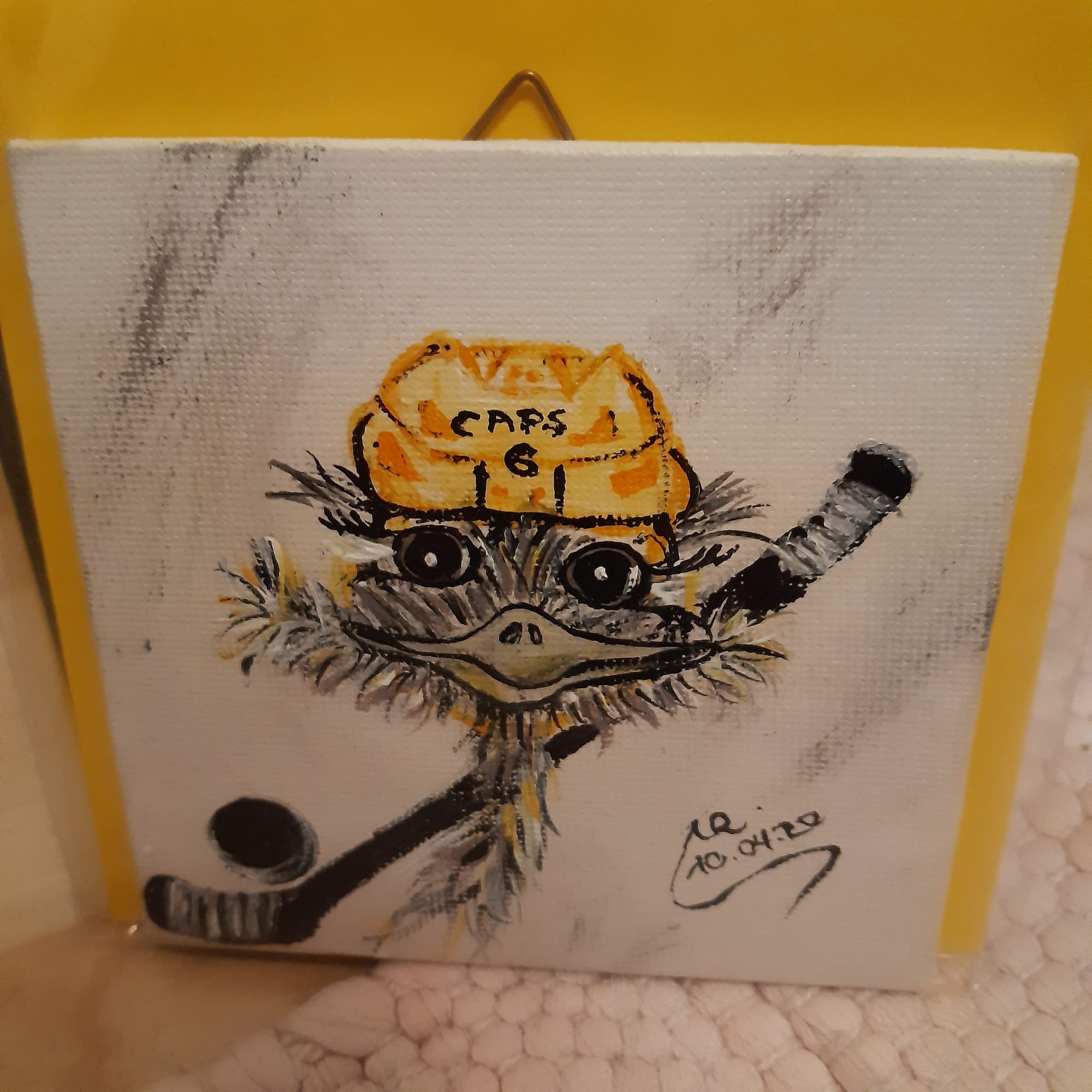 Vogelstrauß Charakter "Vienna Capitals"